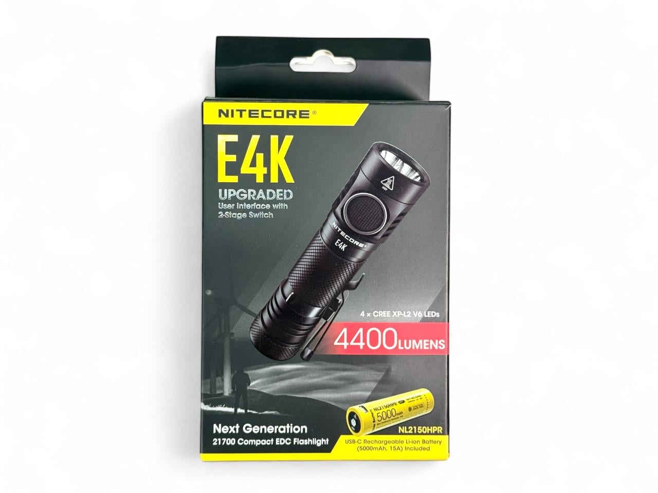 Ручной фонарь Nitecore E4K - фото 4
