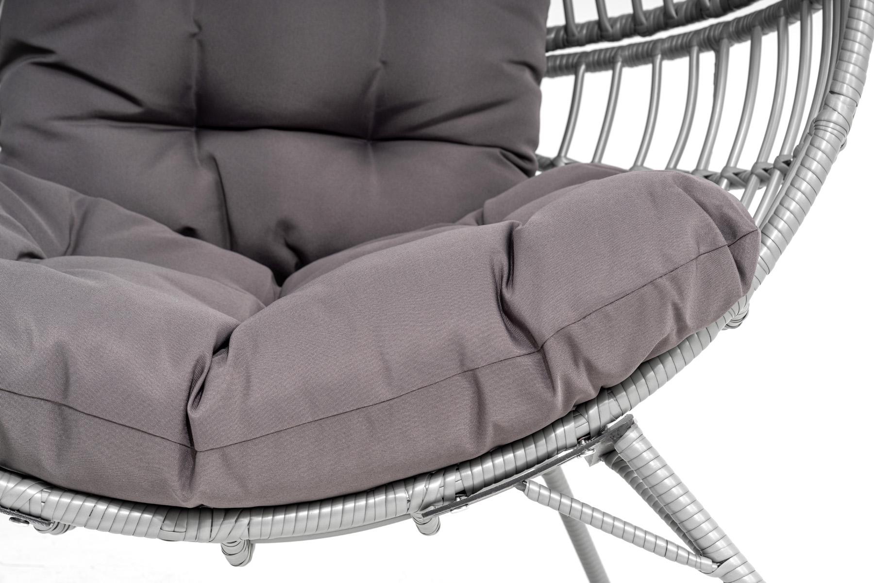 Кресло садовое di Volio Arancia Серо-графитовый - фото 3 Кресло садовое di Volio Arancia Серо-графитовый - фото 3