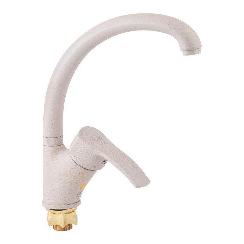 Смеситель для ванны Lidz 20 38 LIDZCOL203801103 однорычажный Бежевый (61684)