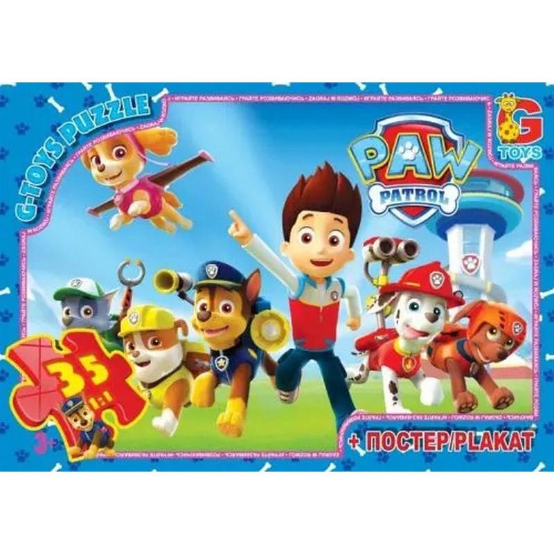 Пазлы Paw Patrol Щенок патруль PW0812 35 элементов (2990387631)