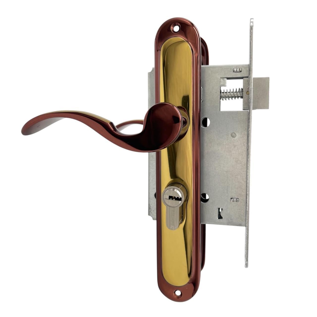 Замок с ручками Ozen Kirlangic 55 мм Bronz Albrifin Yale (310092)