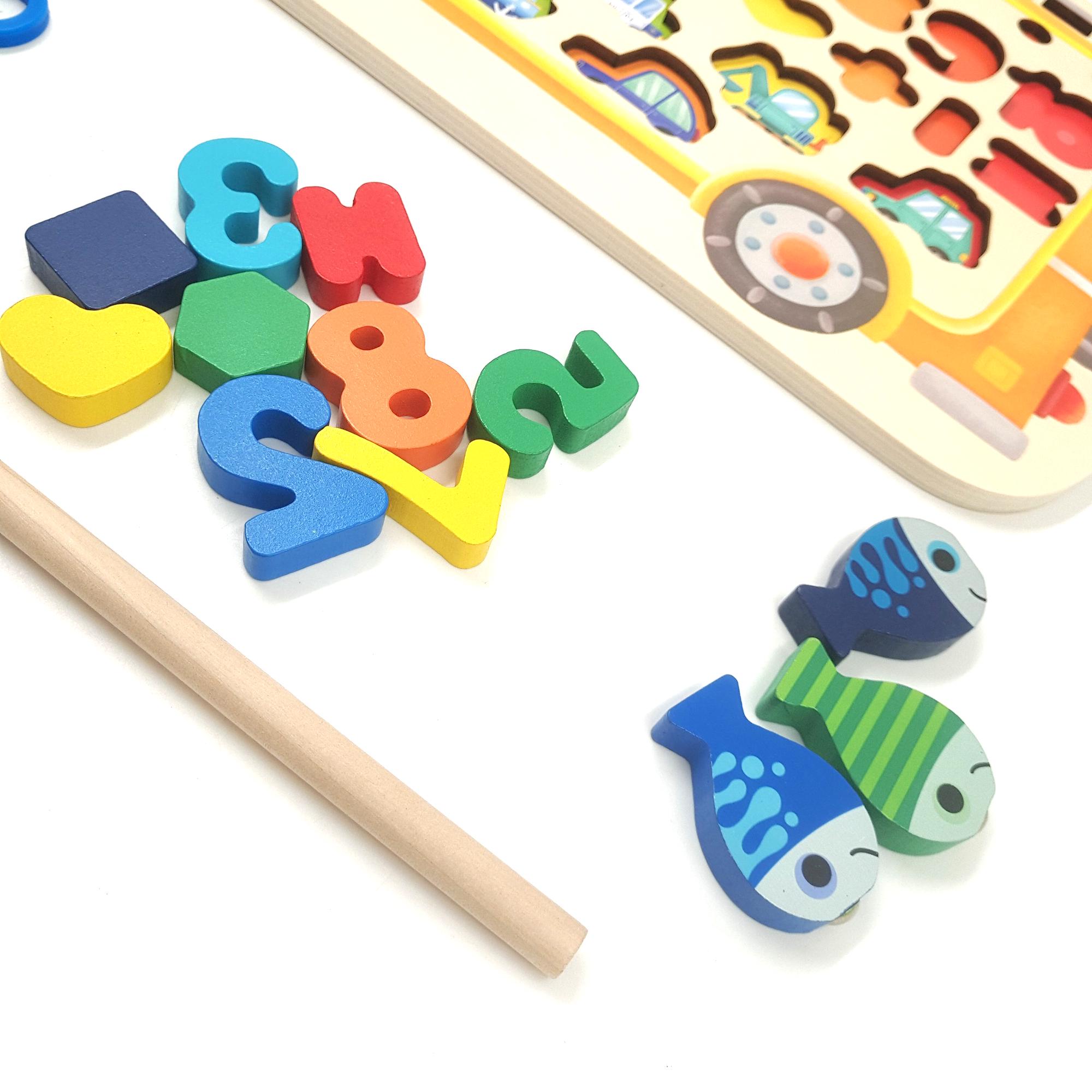 Сортер Fun Game 40 см Математик Різнокольоровий (126255) - фото 3 Сортер Fun Game 40 см Математик Різнокольоровий (126255) - фото 3