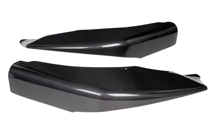 Накладки на бампер передний DDCarbon Flap V1 для BMW 6 F12/F13/F06 2011-2015 гг. натуральный карбон (137859)