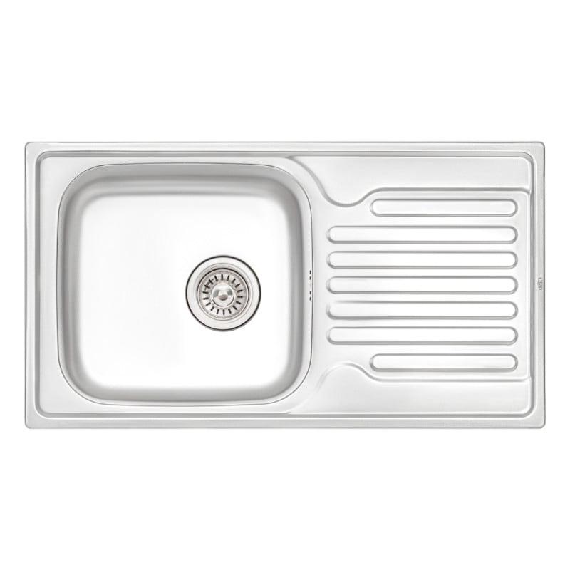 Мойка кухонная Q-tap 7843 Satin 0,8 мм (QT7843SAT08)