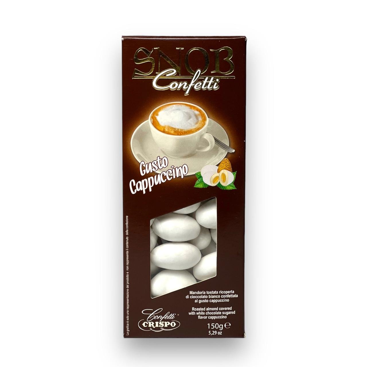 Драже с миндалем CRISPO со вкусом капучино snob confetti gusto cappuccino 150 г