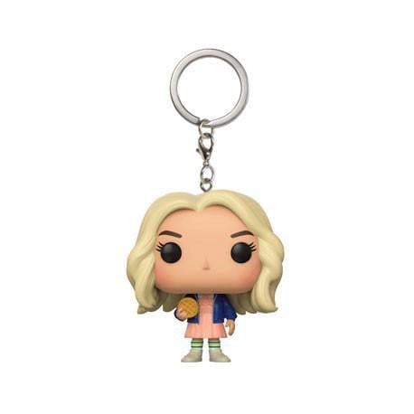 Фігурка брелок Funko Pop Stranger Things Одинадцять у перуці 4 см