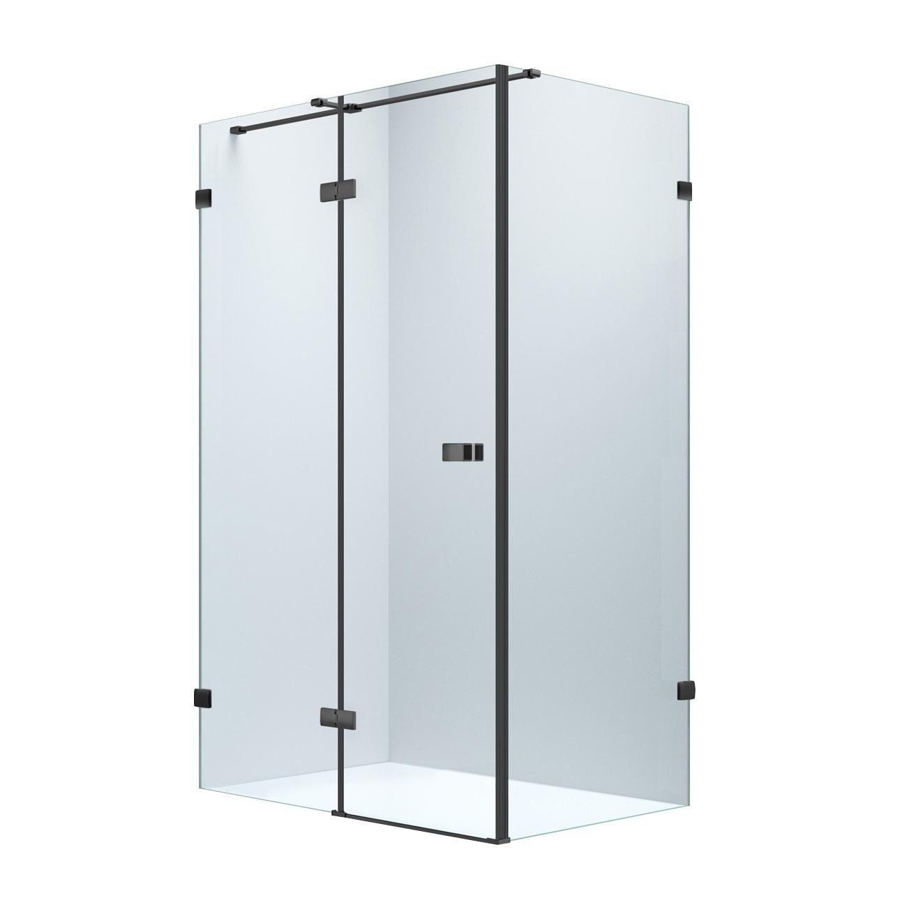 Душевая кабина VOLLE De la Noche 10-40-195-black 89x119x200 см Черный (71806)