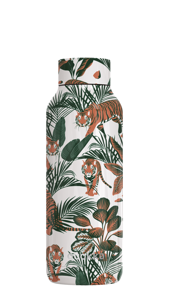Термобутылка Quokka Blue Tigers нержавеющая сталь 510 мл (2208366863)