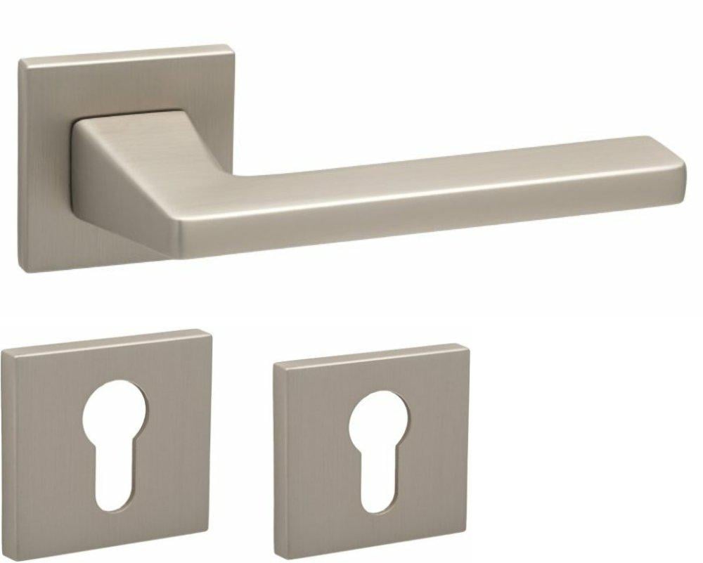 Ручки Safita Level HS LT MSN накладка під циліндр Нікель сатин матовий (15322pz) - фото 1 Ручки Safita Level HS LT MSN накладка під циліндр Нікель сатин матовий (15322pz) - фото 1