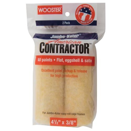 Комплект миниваликов Wooster Jumbo-Koter American Contractor для краски 4" 1/2 2 шт. в уп.