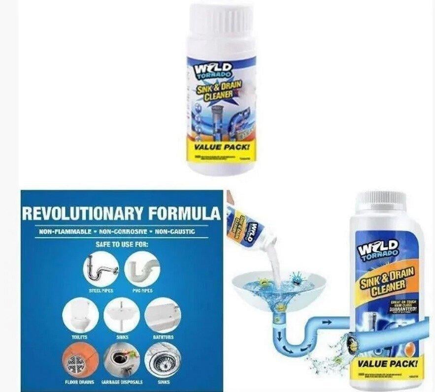 Очиститель для мойки и слива Wild Tornado Sink & Drain Cleane (5613) - фото 6 Очиститель для мойки и слива Wild Tornado Sink & Drain Cleane (5613) - фото 6