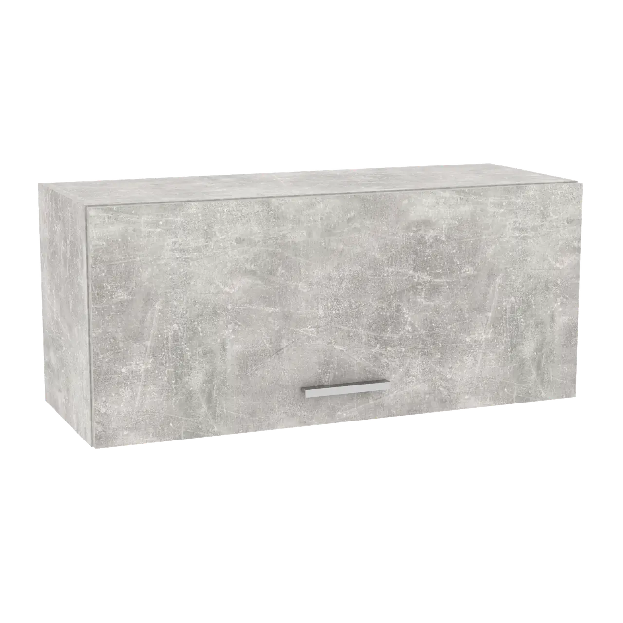 Полка навесная Континент Н 11 82х31,8х36 см Бетон