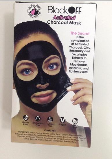 Маска-пленка для лица Off Activated Charcoal Mask Black (2523) - фото 6