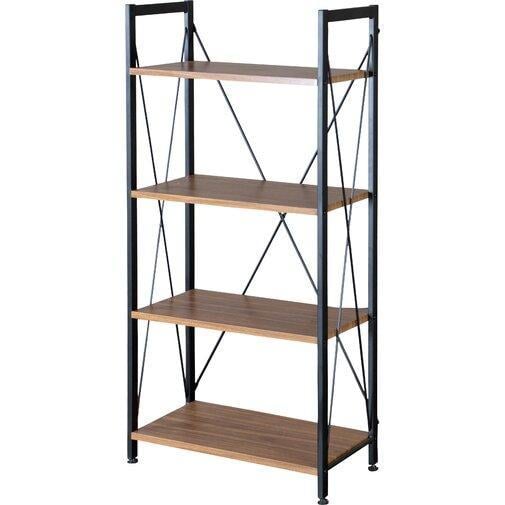 Стеллаж для хранения Loft NS-1807 1230x600x250 мм Черный (6156d5813edc877ba8589953)