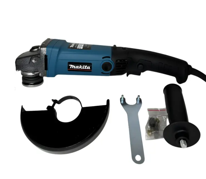 Шлифовальная машина угловая профессиональная Makita GA6020C 1100 Вт 125 мм 3000–11000 об/мин M14 (60201232)