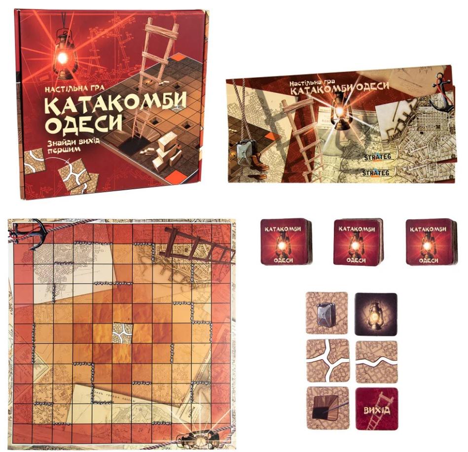 Настільна гра Strateg катакомби одеси розважальна 30285 (MTT-156267)