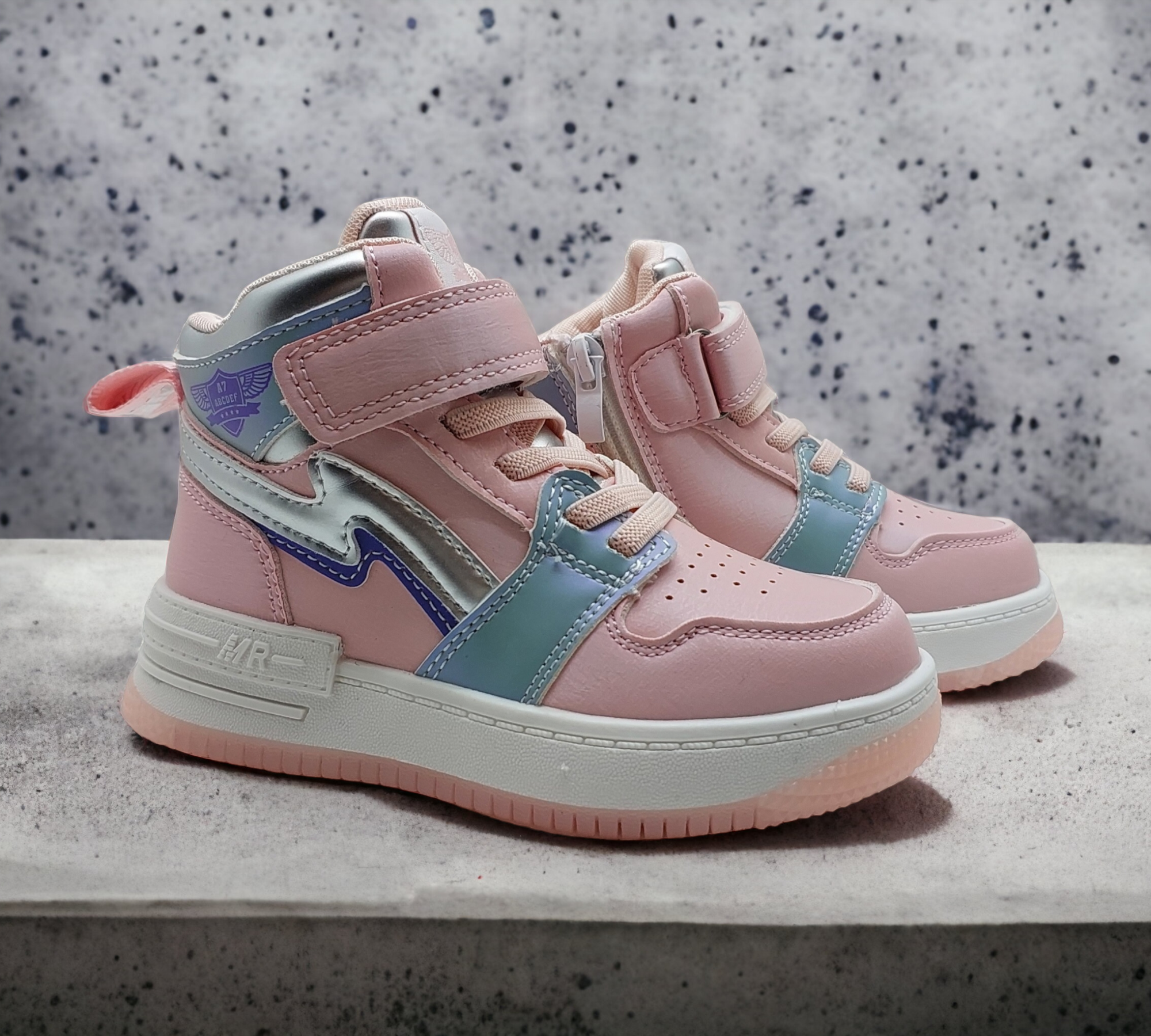 Ботинки/хайтопы Clibee р. 29 Розовый (арт.808PB)