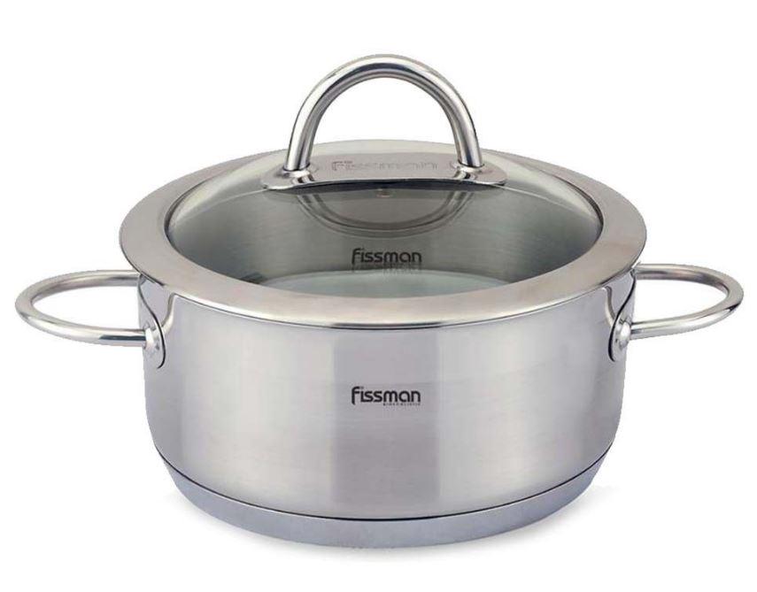 Каструля Fissman Benjamin FS5422 2,5 л Нержавіюча сталь (14389976)