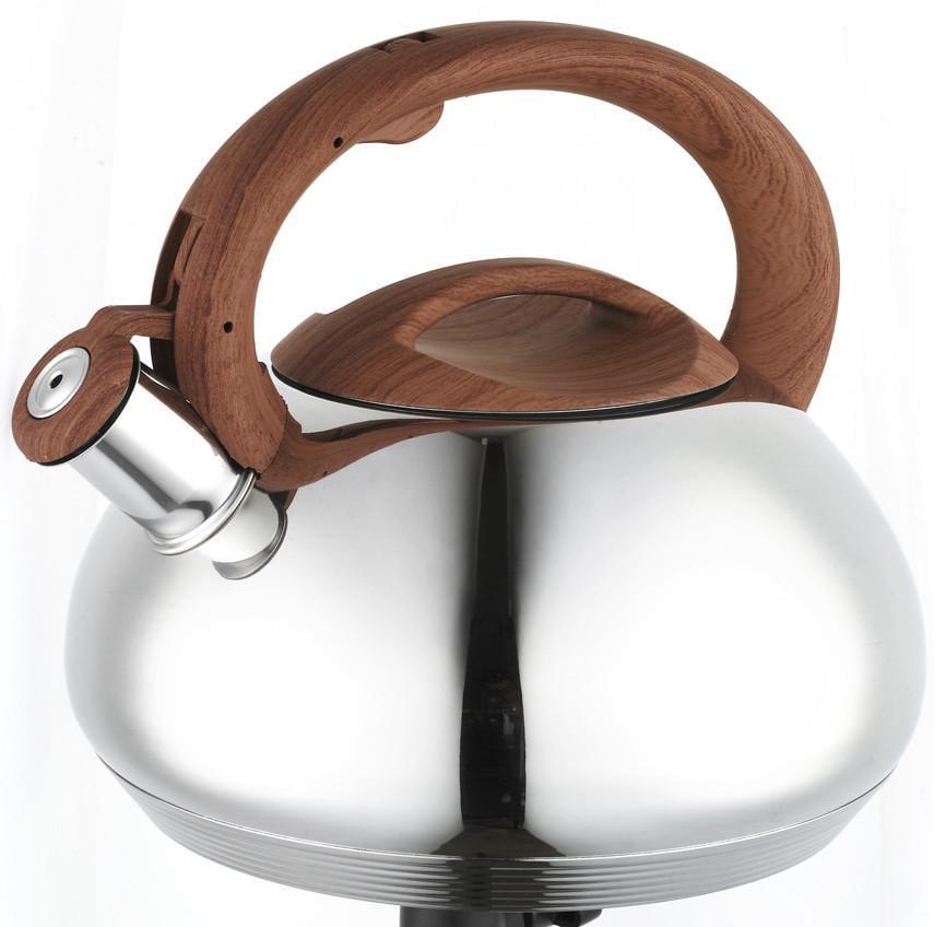 Чайник BN-702 из нержавеющей стали со свистком 3 л