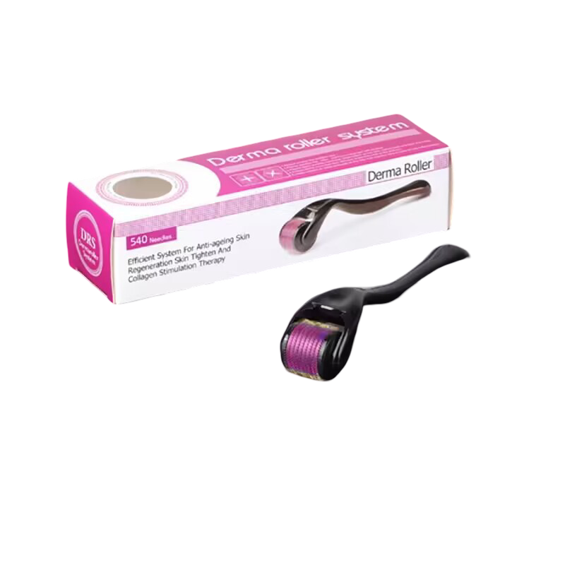 Мезороллер для лица Derma Roller на 540 титановых игл 0,5 мм (29522)
