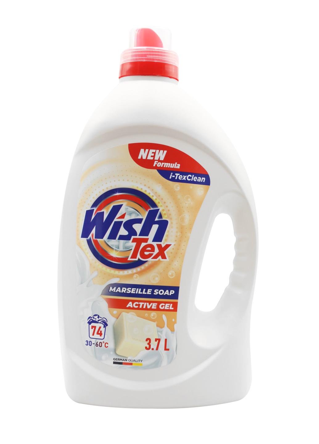 Гель для прання WishTex Marseille Soap 74 прань 3,7 л (НФ-00003451)