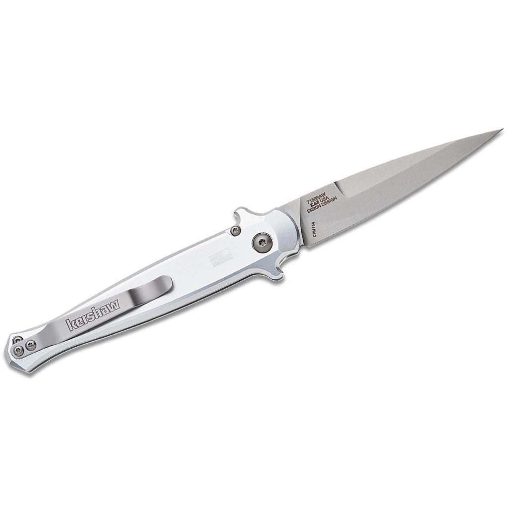 Ніж Kershaw Launch 8 Grey (7150RAW) - фото 2