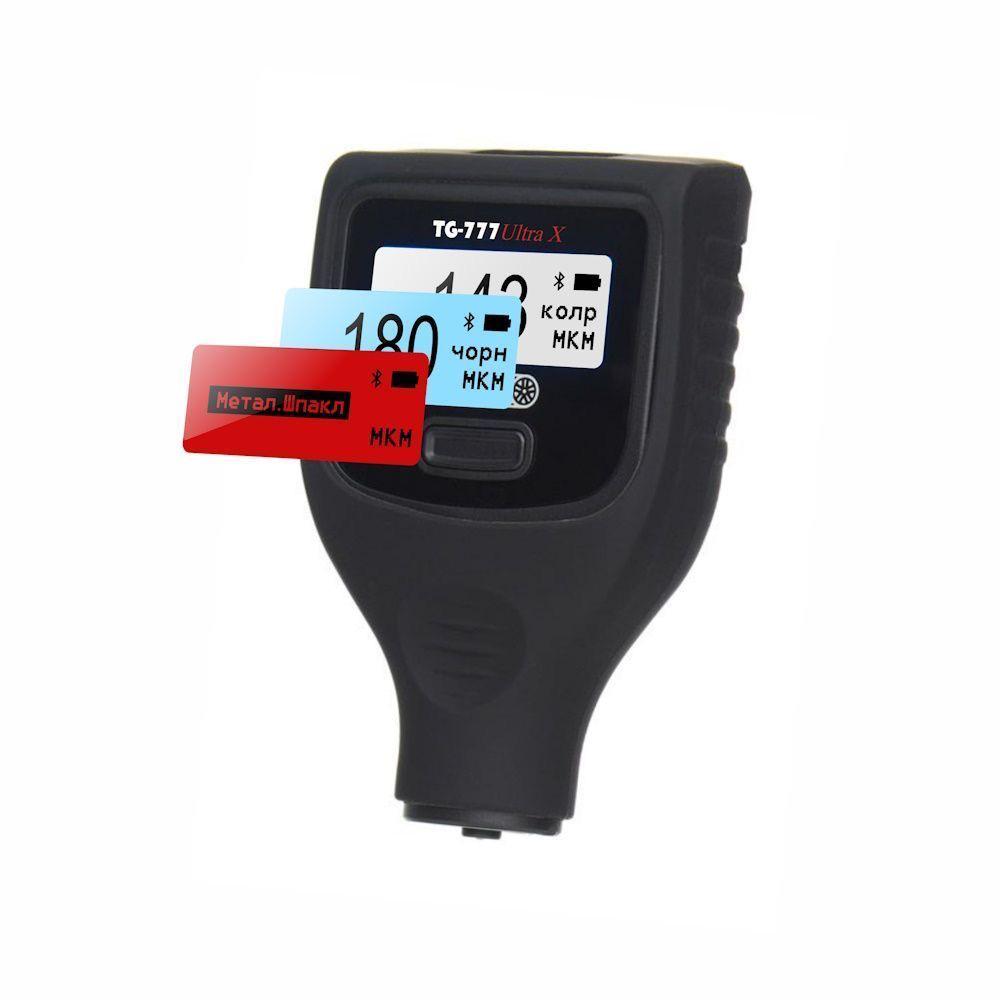 Товщиномір фарби Profiline TG-777 Ultra X 6000 мкм Fe/Zn/NFe/Putty Android/iOS (Key-000096) - фото 2 Товщиномір фарби Profiline TG-777 Ultra X 6000 мкм Fe/Zn/NFe/Putty Android/iOS (Key-000096) - фото 2