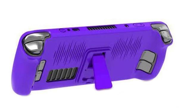Защитный чехол с крышкой пластиковый для Steam Deck Violet (ACS-PPZCWKFSDvl)