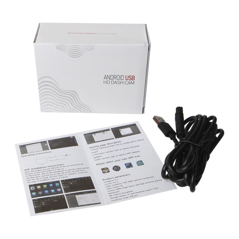 Видеорегистратор автомобильный Lesko X25 Full HD 1080P USB для магнитолы (27639522) - фото 4