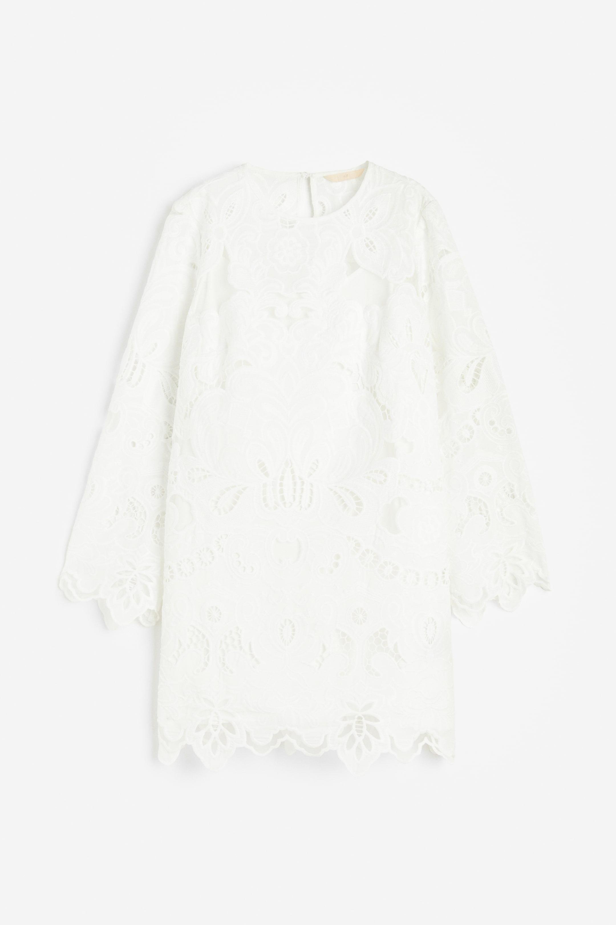 Сукня H&M S Білий (E6081177115) Сукня H&M S Білий (E6081177115)