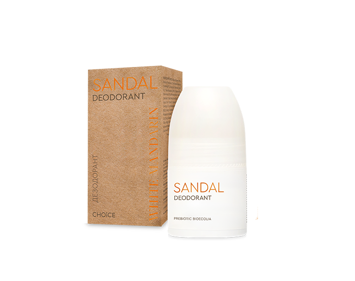 Дезодорант натуральний кульковий Choice DEO Sandal без аллюмінію та спирту 50 мл (1838385494)