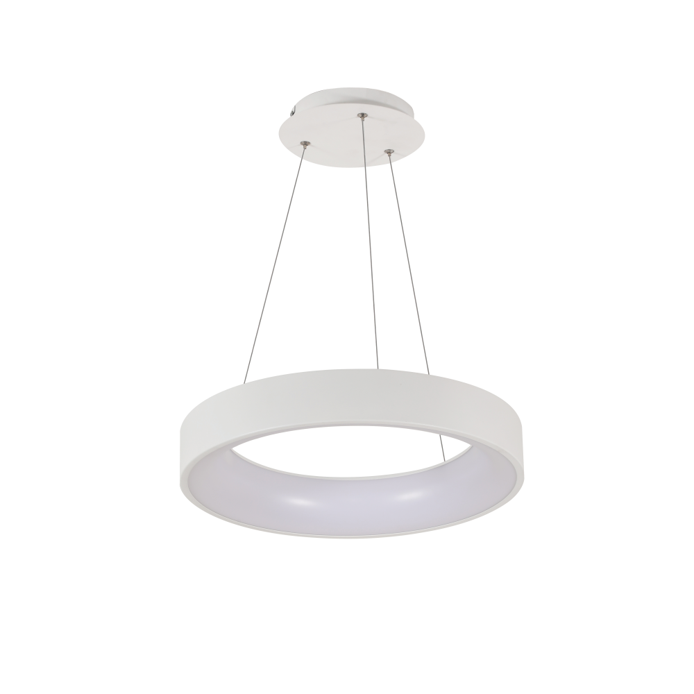 LED-люстра подвесная Velmax V-PL-VERONA-R с пультом 50W 3000/6500K 3000 Lm Белый (28689480)