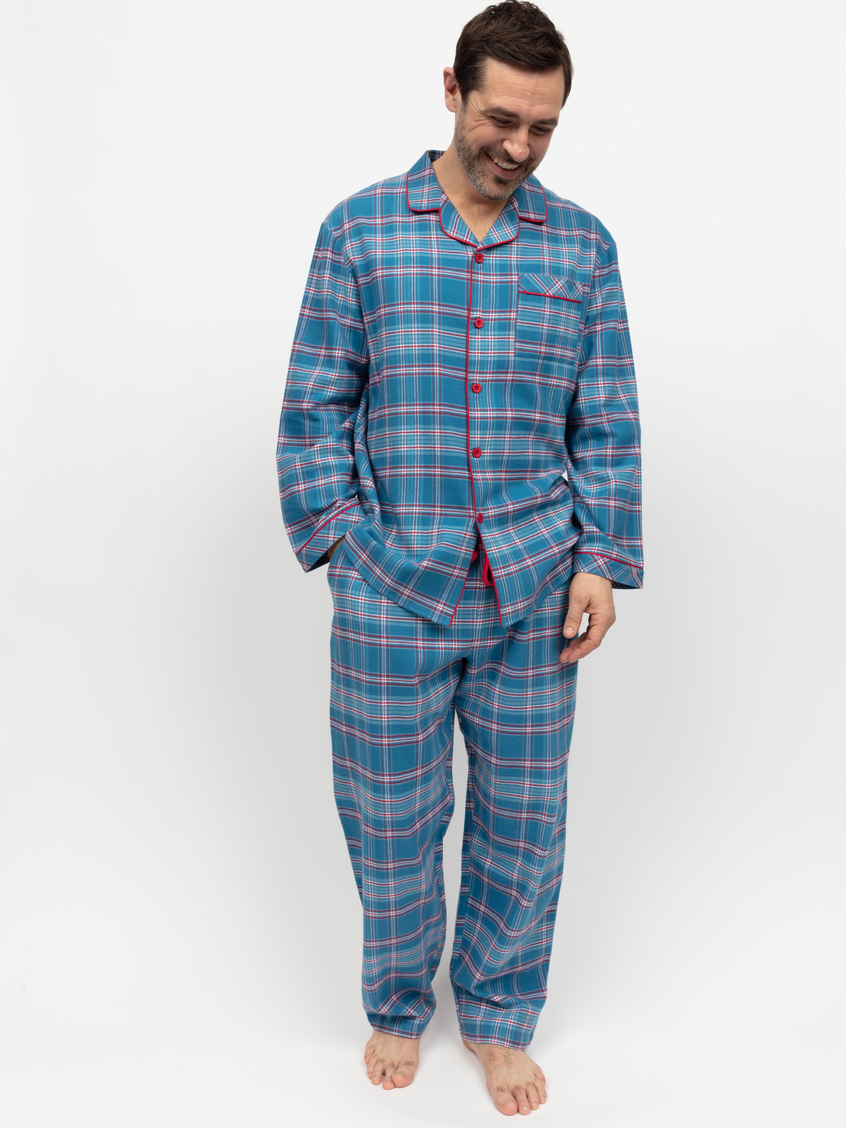 Пижама мужская CYBERJAMMIES Montana 3039-3040 M Голубой (5051877532625)