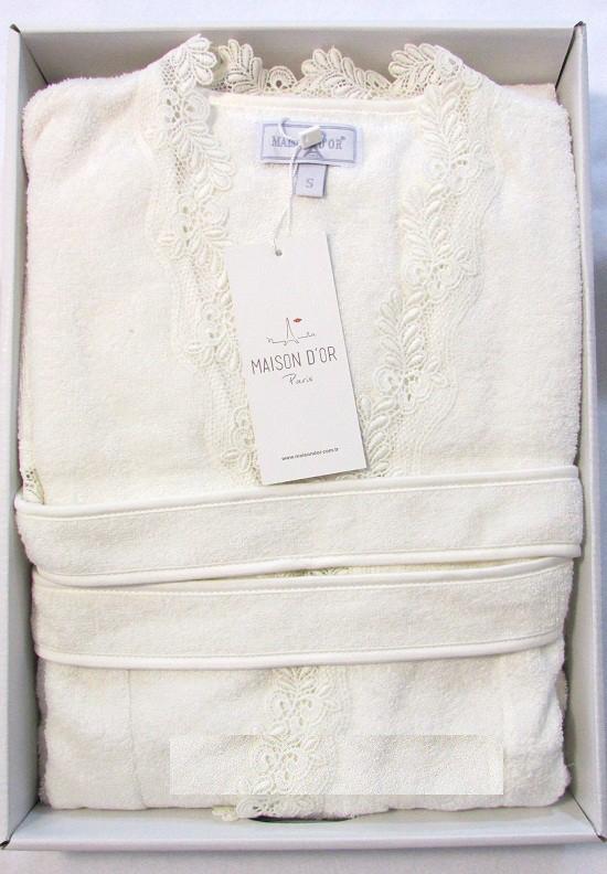 Халат женский Maison D'or Gelyn L Крем