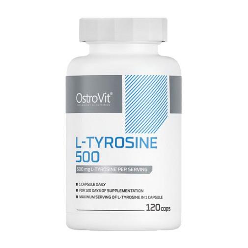 Тирозин OstroVit L-Tyrosine 500 мг 120 капс. (22502-01)