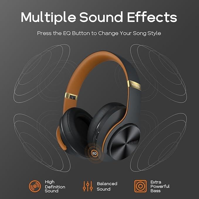 Навушники бездротові DOQAUS HiFi з мікрофоном - фото 2 Навушники бездротові DOQAUS HiFi з мікрофоном - фото 2