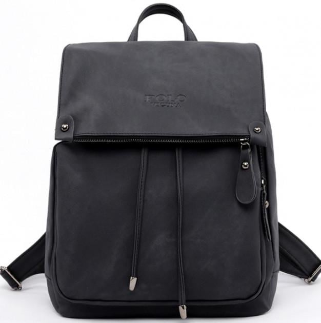 Женский мини-рюкзак Vicuna Polo VB002 33x24x13 см Черный (SUN4902)