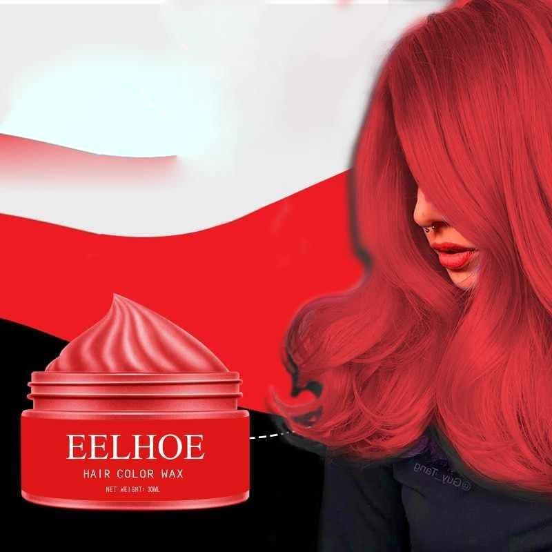 Краска для волос временная EELHOE Red - фото 3 Краска для волос временная EELHOE Red - фото 3