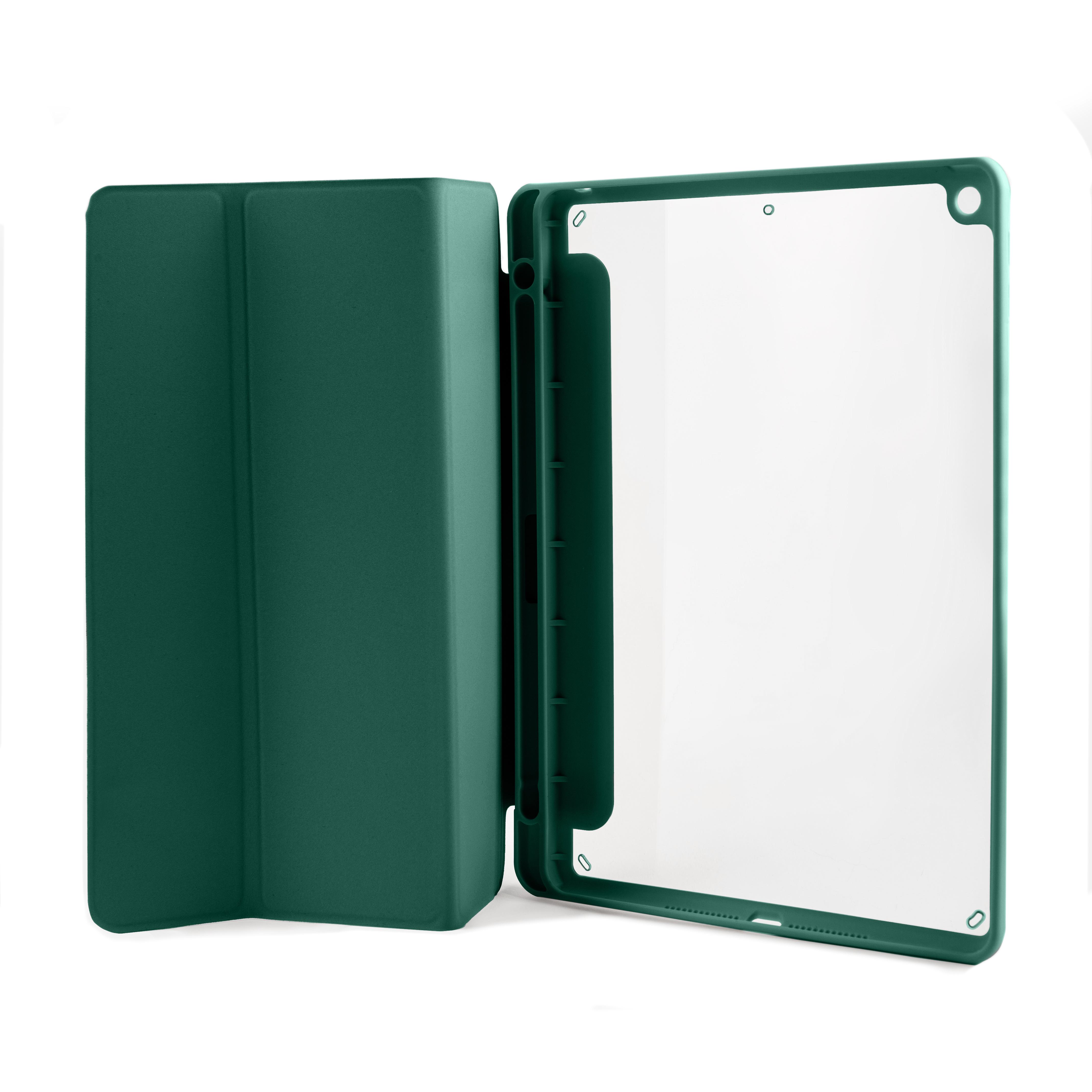 Чохол захисний CUTANA Smart Case для iPad 9 10,2" з отвором для олівця 2021 Dark green - фото 1