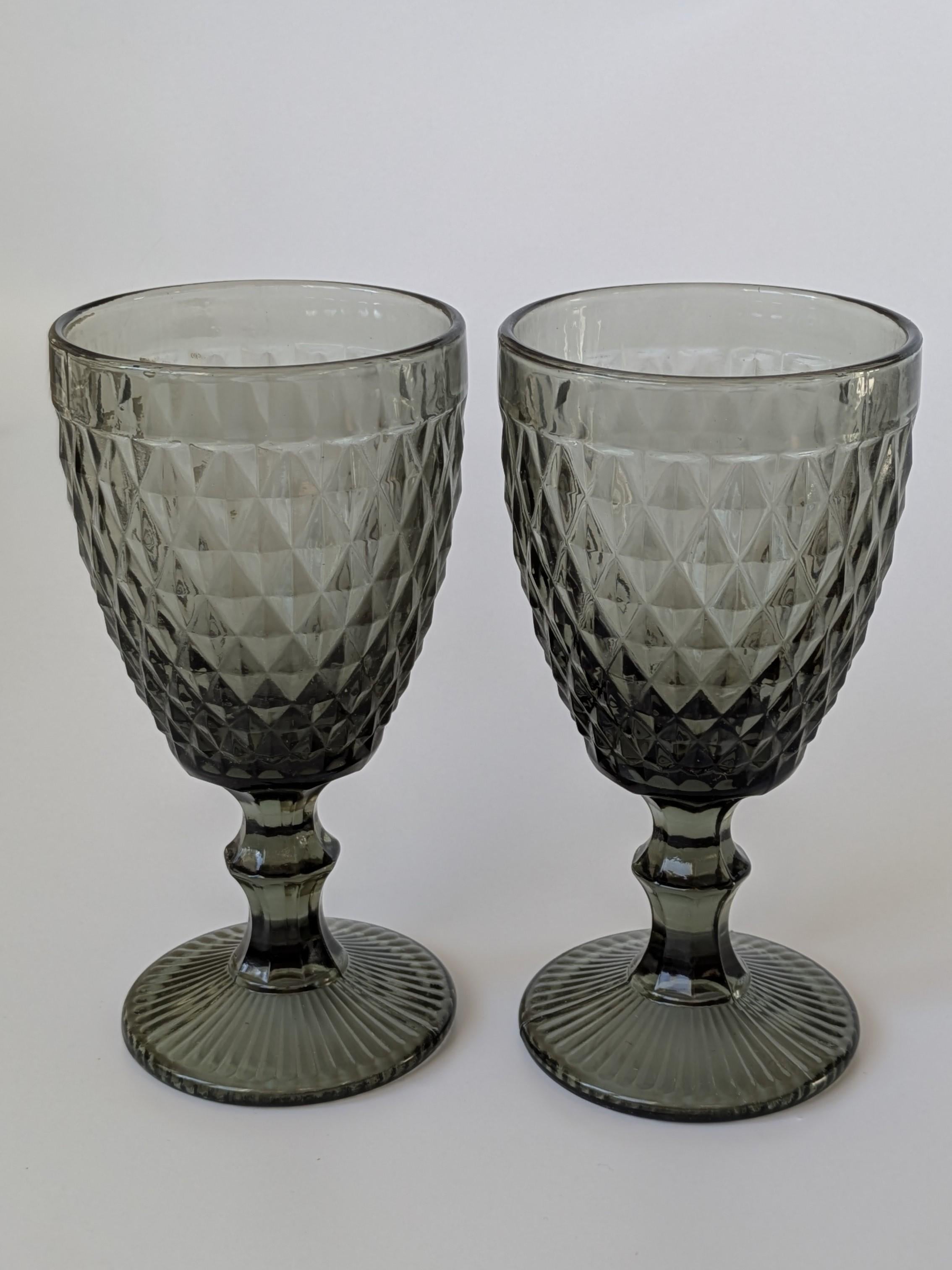 Набор бокалов для вина 320 мл 6 шт. Графит (9975)