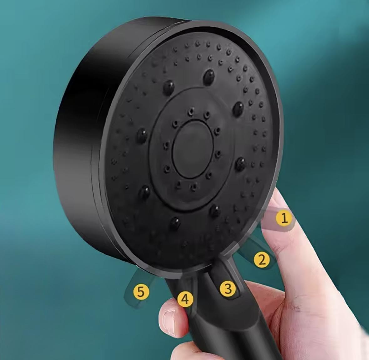 Лійка Лофт для душу Wuke Чорний - фото 3 Лійка Лофт для душу Wuke Чорний - фото 3