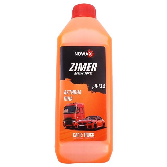 Піна активна Nowax NX01139 для мийки без контакту Zimer Active Foam концентрат 1:3 1 л (279707)
