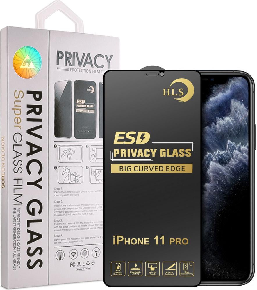 Защитное стекло Privacy iPhone 11 Pro (с фильтром конфиденциальности) (35008)