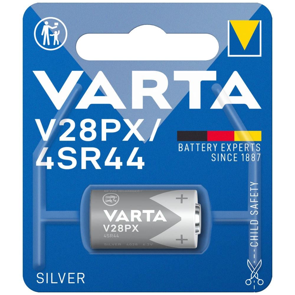 Батарейка Varta Silver Oxide 6 V V28PX/4SR44 (103162)