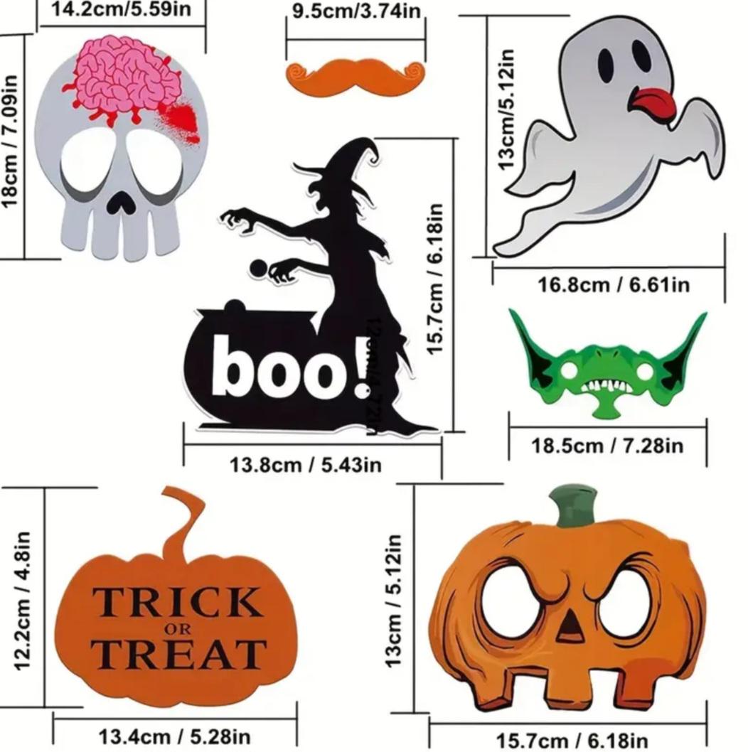 Бутафория на Хэллоуин на палочках 25 дет. One size Разноцветный (253601) - фото 2 Бутафория на Хэллоуин на палочках 25 дет. One size Разноцветный (253601) - фото 2