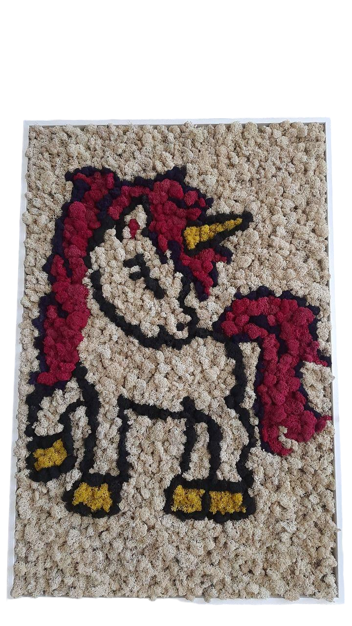 Картина из мха Organic Design Ягель 832 90x60 см (832-90-60) Картина из мха Organic Design Ягель 832 90x60 см (832-90-60)