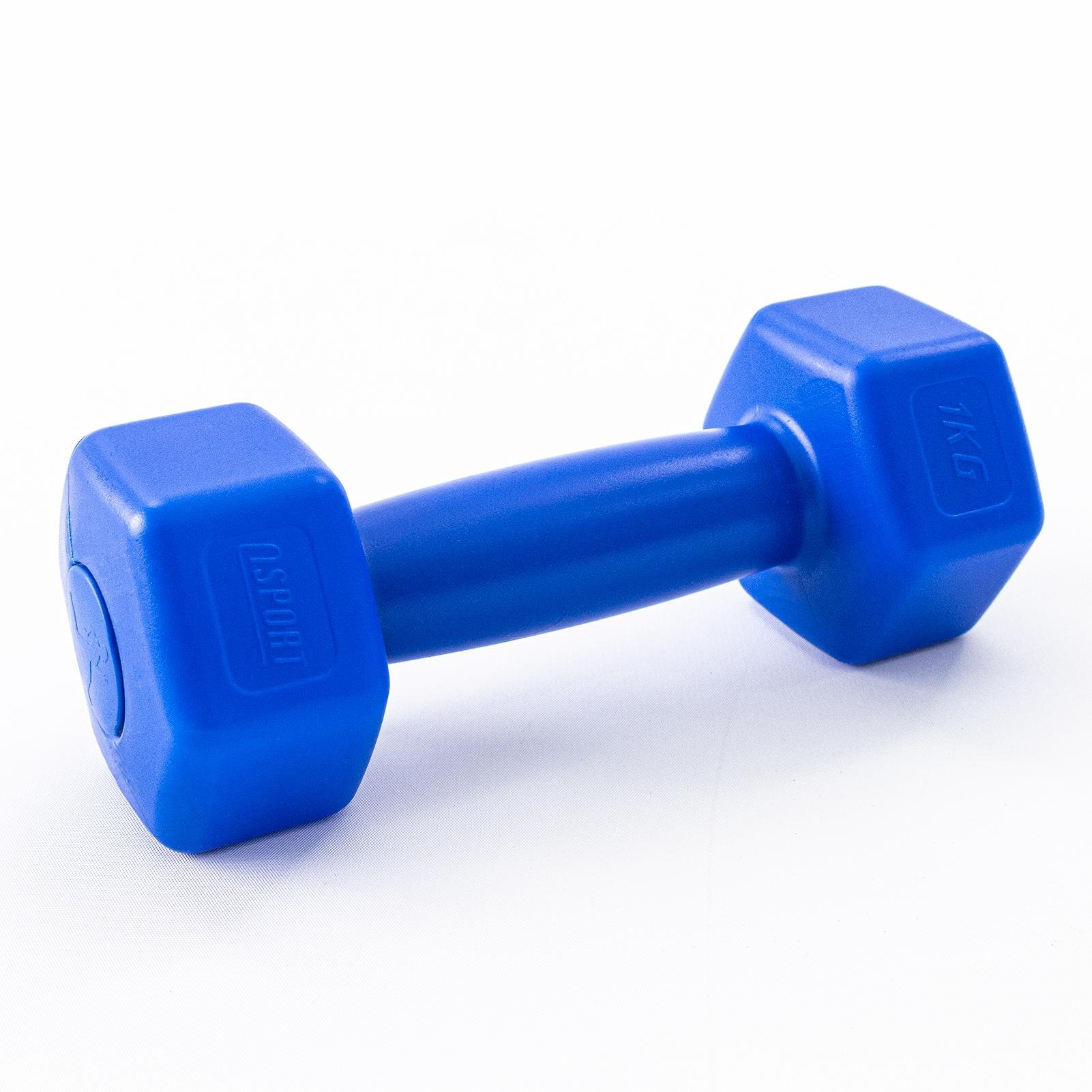 Гантель для фитнеса OSPORT OF-0113 Lite 1 кг Синий