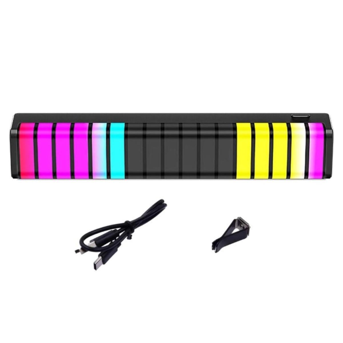 Диффузор музыкальный Car Air Freshener автомобильный RGB в виде ритма F1