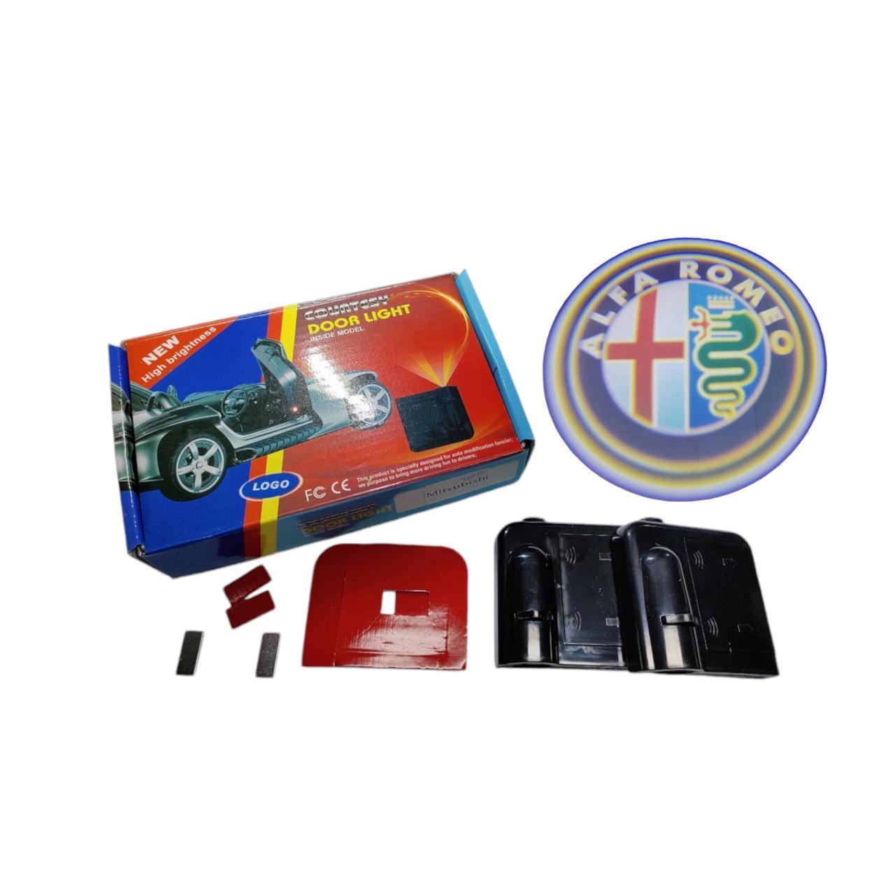 Підсвічування світлодіодне на двері автомобіля з логотипом ALFA ROMEO (2411694212) - фото 5 Підсвічування світлодіодне на двері автомобіля з логотипом ALFA ROMEO (2411694212) - фото 5