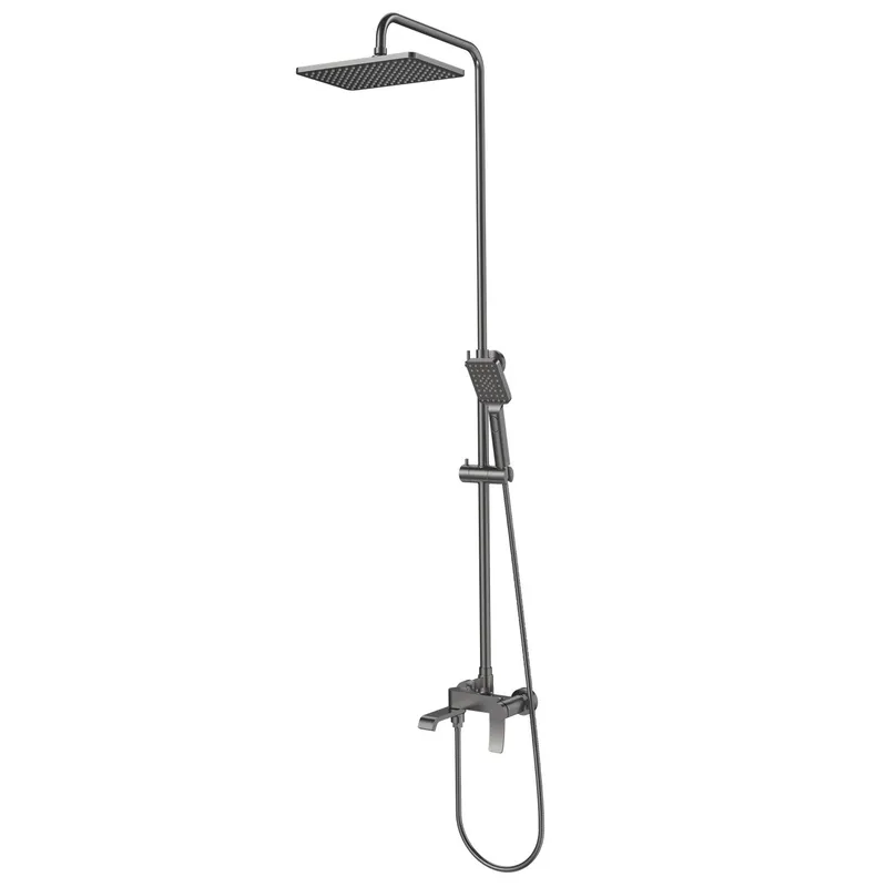 Душевая колонна со смесителем Mixxus Premium DALI 009-J Graphite (OL-MI6760)